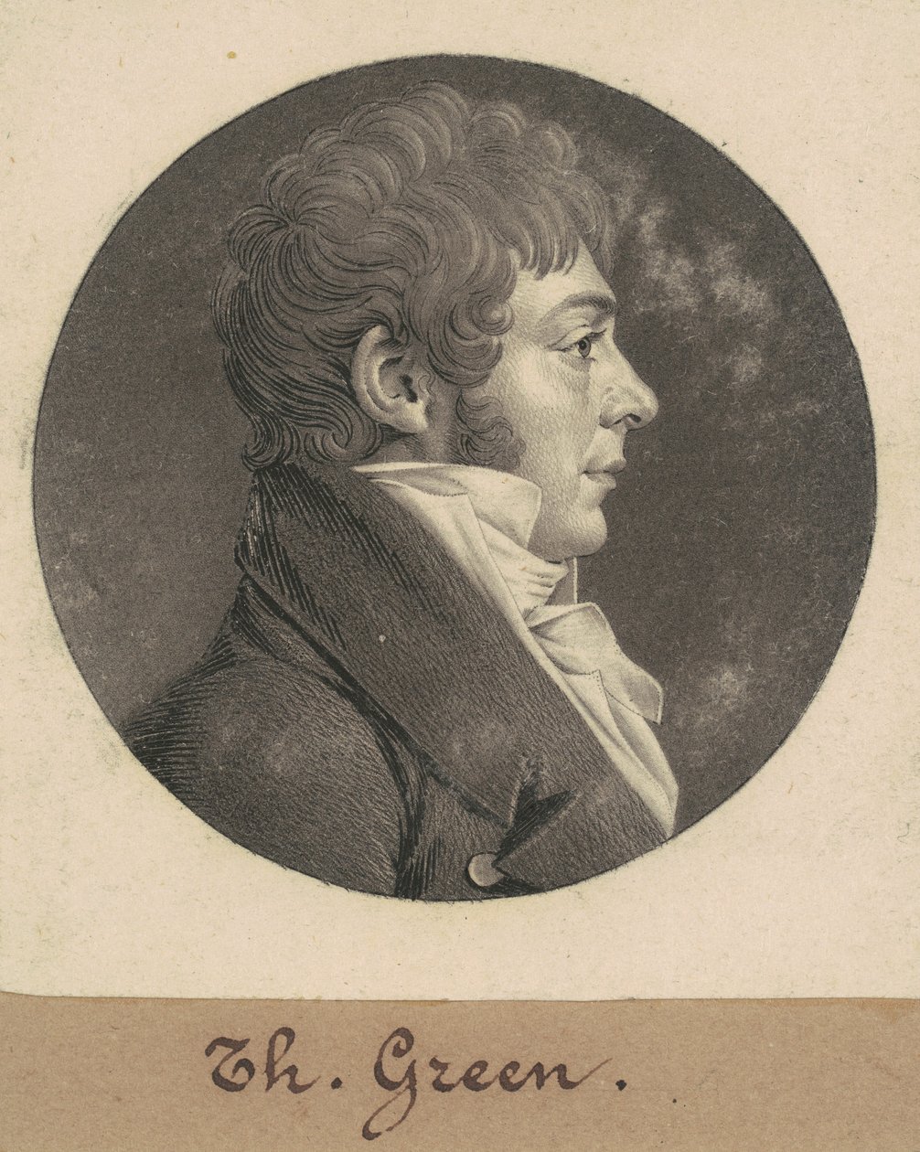 Thomas Green by Charles B. J. Févret de Saint Mémin
