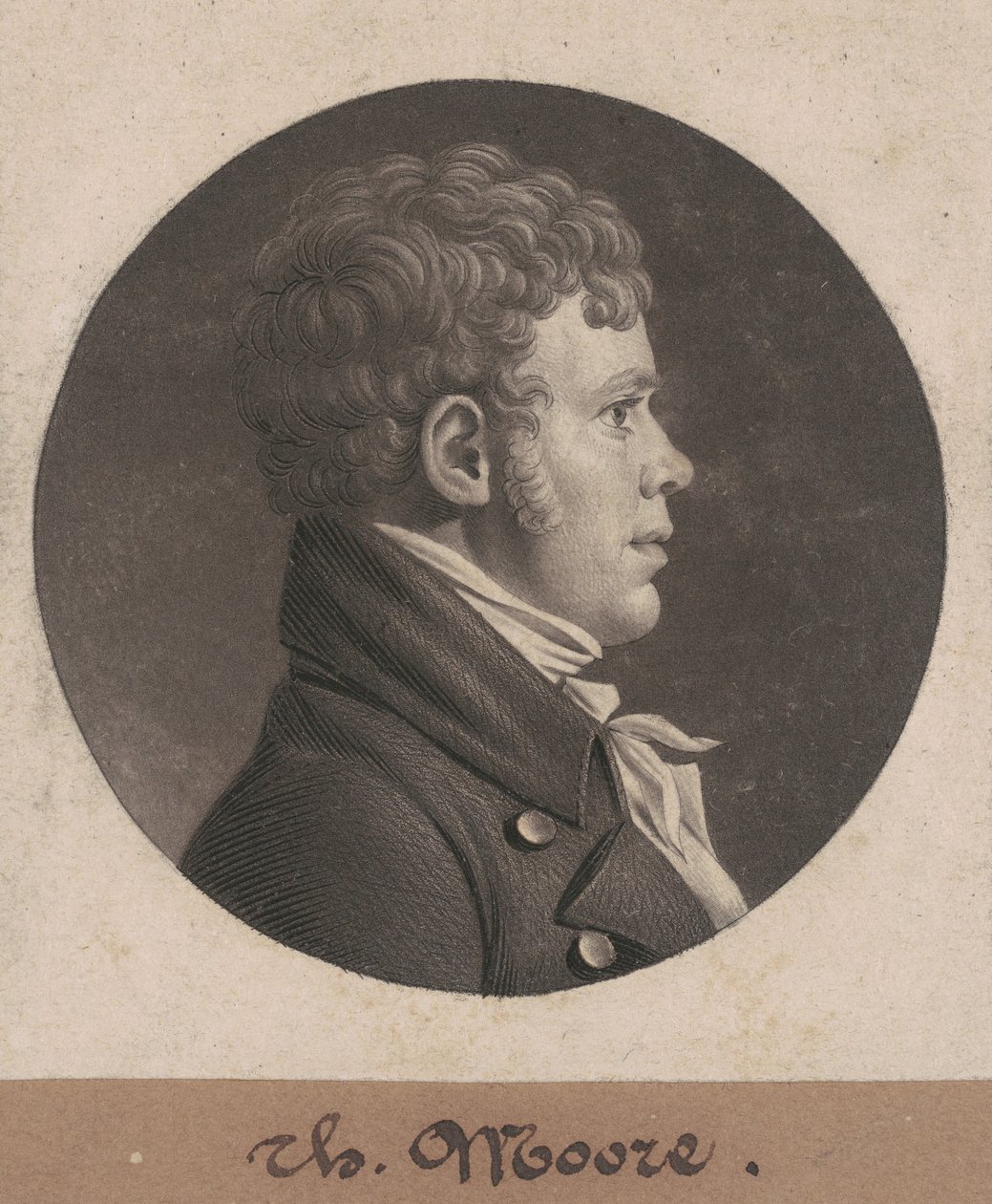 Thomas Moore by Charles B. J. Févret de Saint Mémin