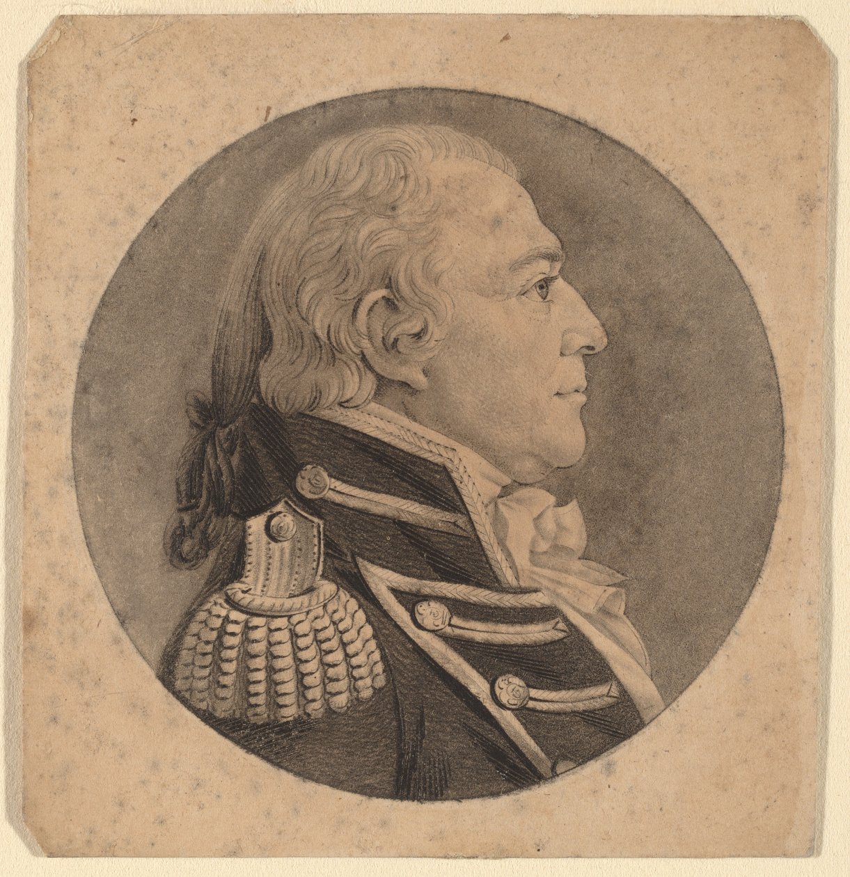 Thomas Tingey by Charles B. J. Févret de Saint Mémin