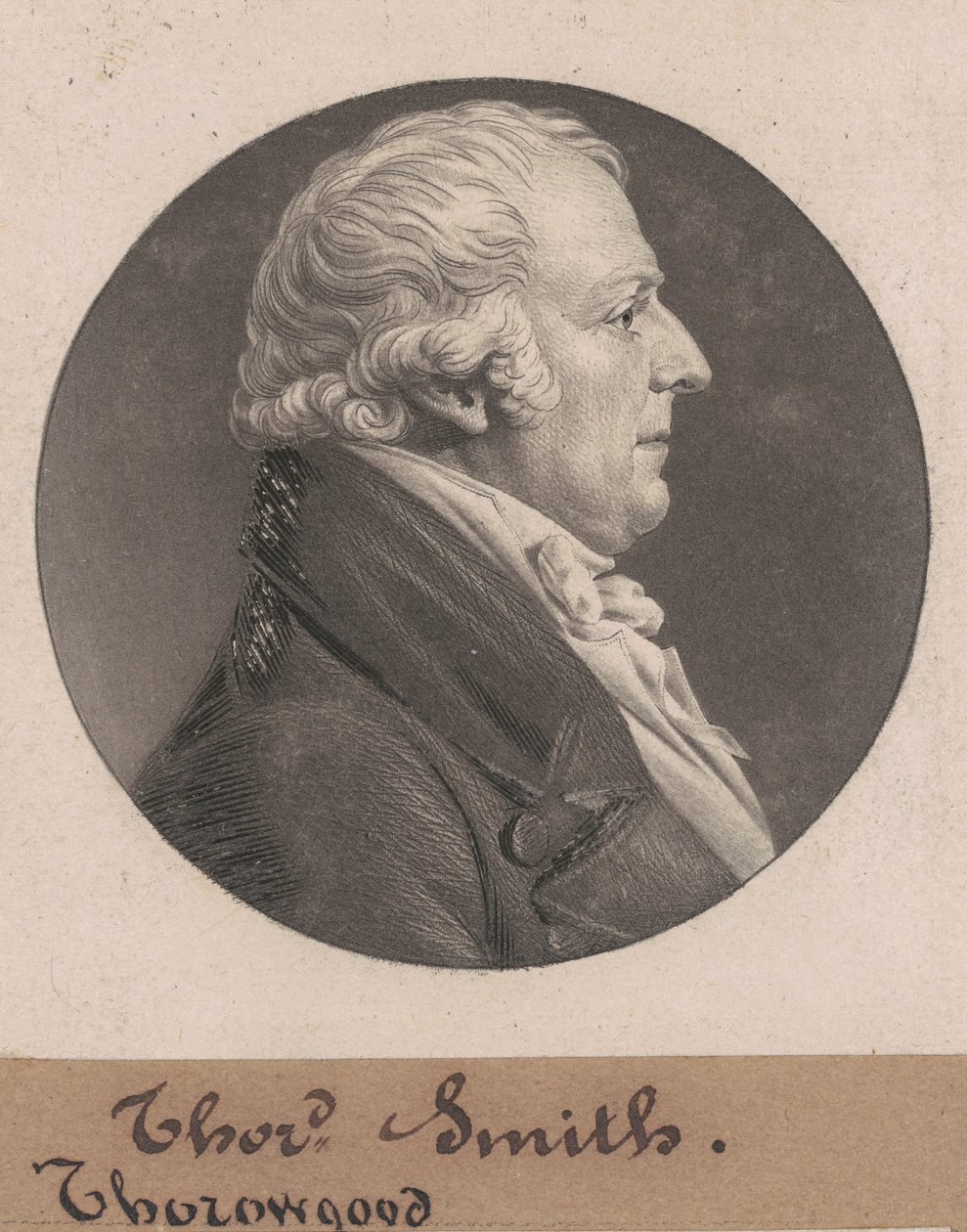Thorowgood Smith by Charles B. J. Févret de Saint Mémin