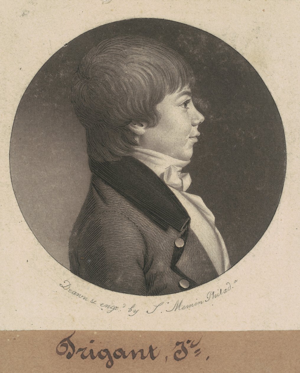 Trigant, Jr. by Charles B. J. Févret de Saint Mémin