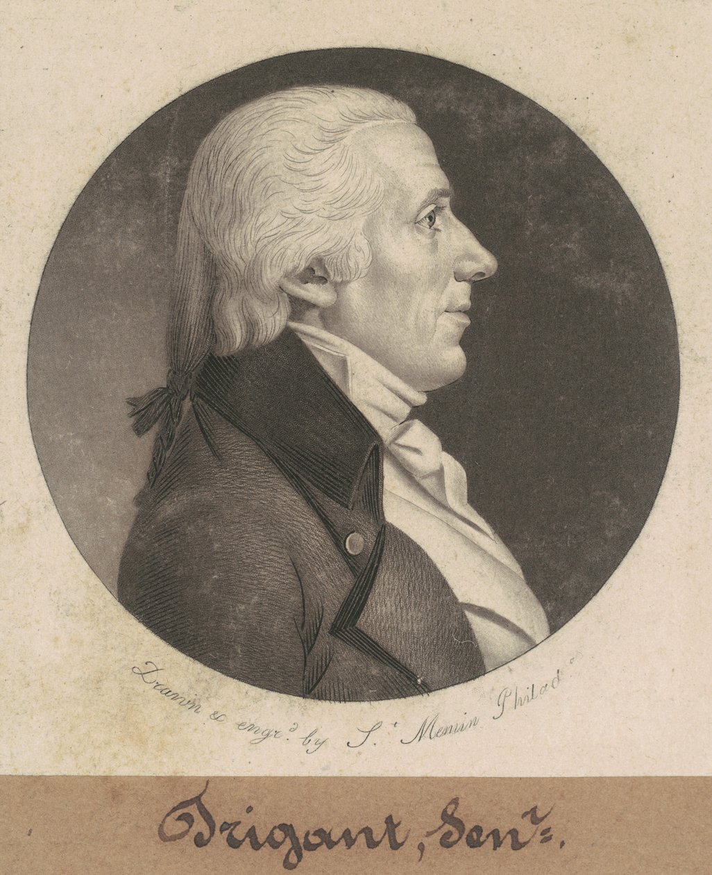 Trigant, Sr. by Charles B. J. Févret de Saint Mémin