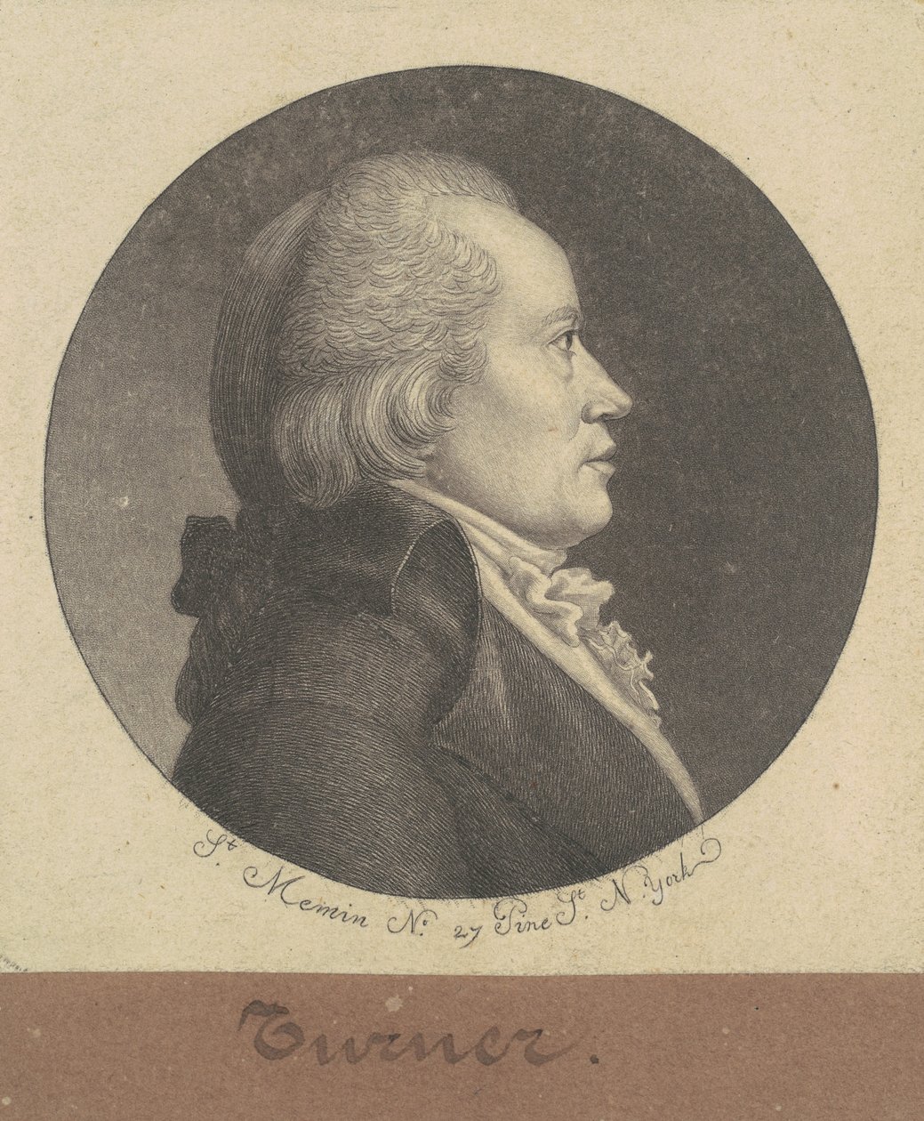 Turner by Charles B. J. Févret de Saint Mémin
