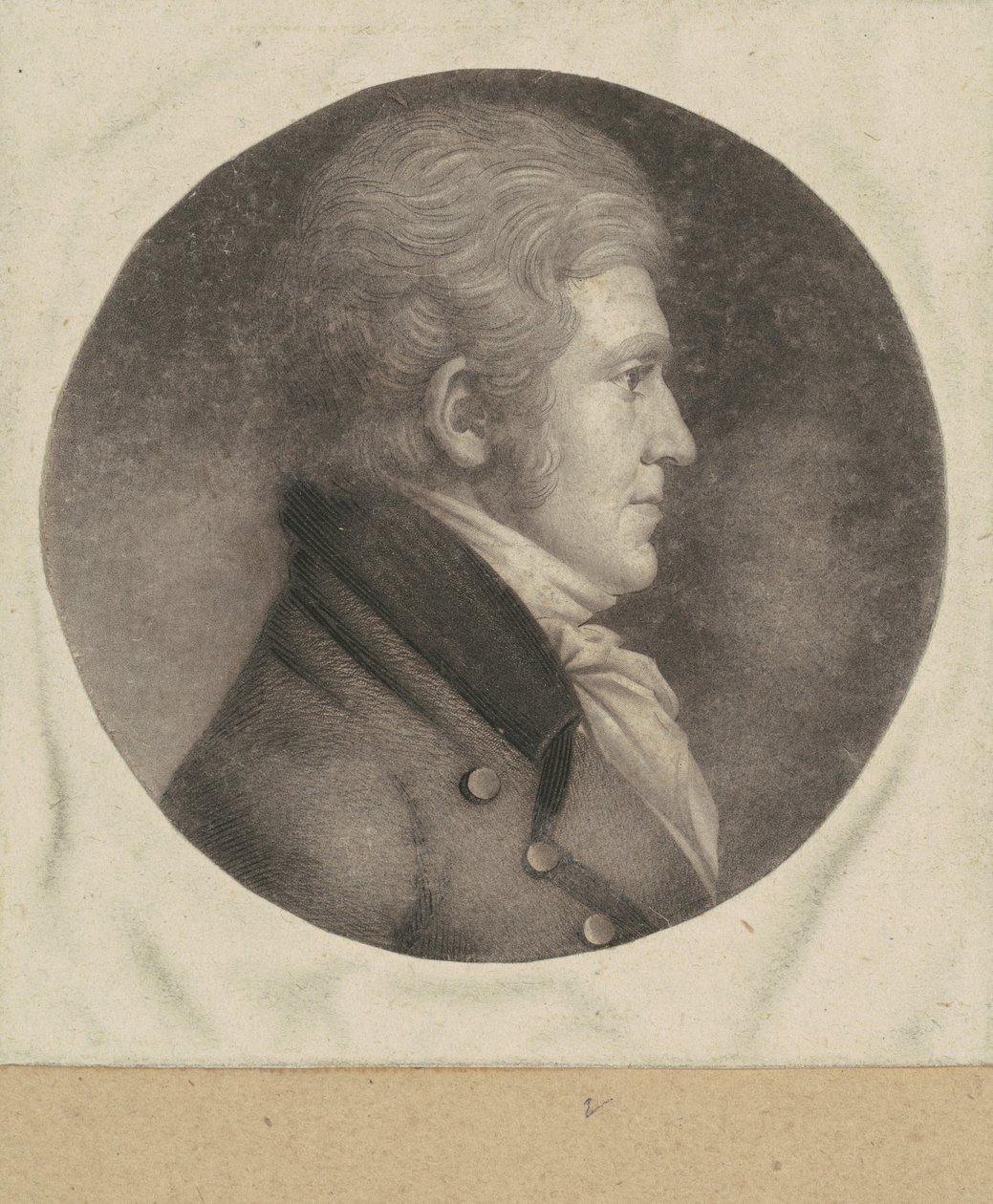 Unidentified Man by Charles B. J. Févret de Saint Mémin