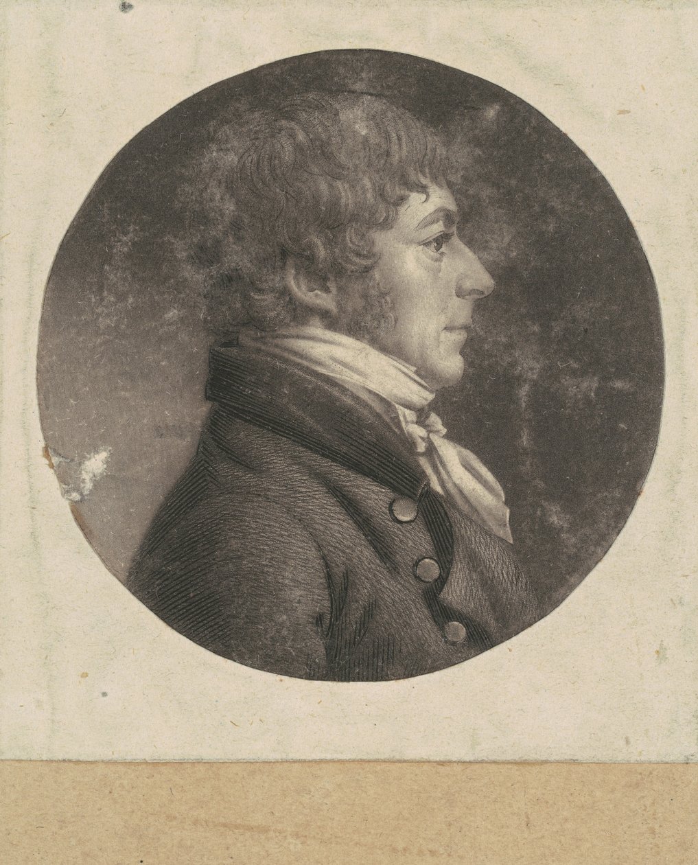 Unidentified Man by Charles B. J. Févret de Saint Mémin