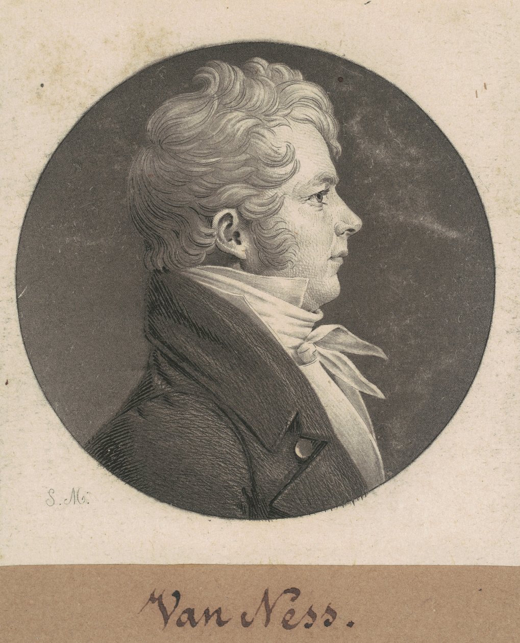 Van Ness by Charles B. J. Févret de Saint Mémin