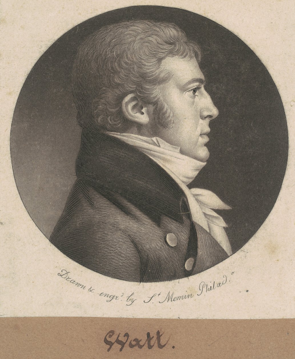 Watt by Charles B. J. Févret de Saint Mémin