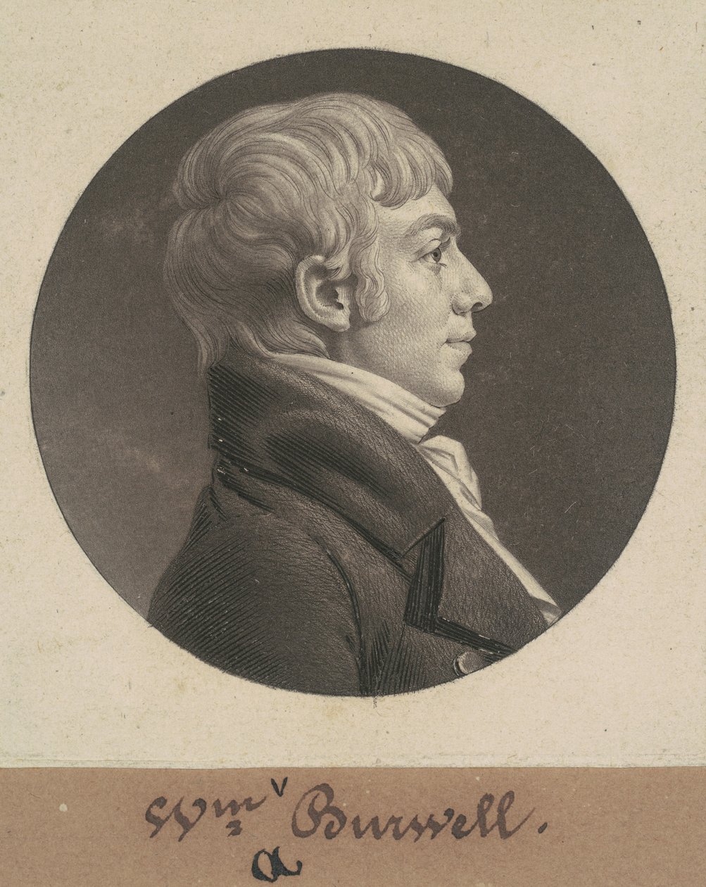William Armistead Burwell by Charles B. J. Févret de Saint Mémin