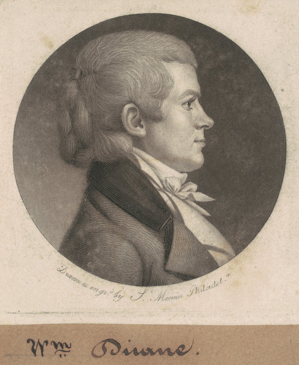 William Duane by Charles B. J. Févret de Saint Mémin
