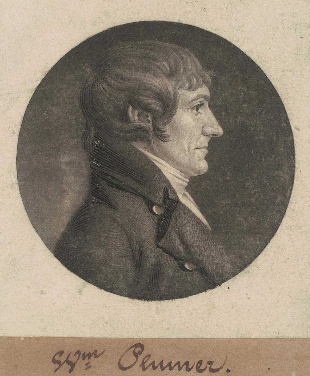 William Plumer by Charles B. J. Févret de Saint Mémin