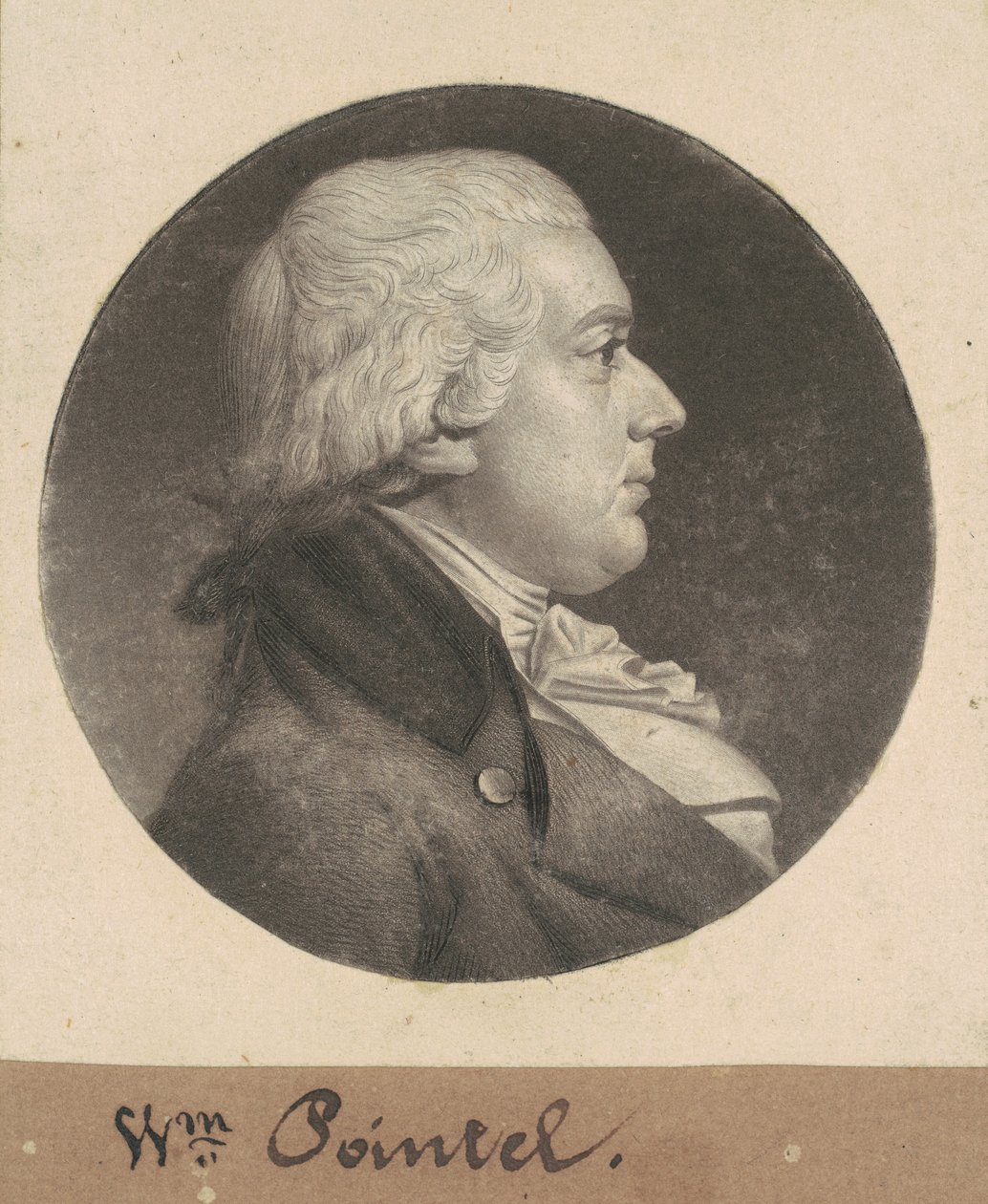 William Poyntell by Charles B. J. Févret de Saint Mémin