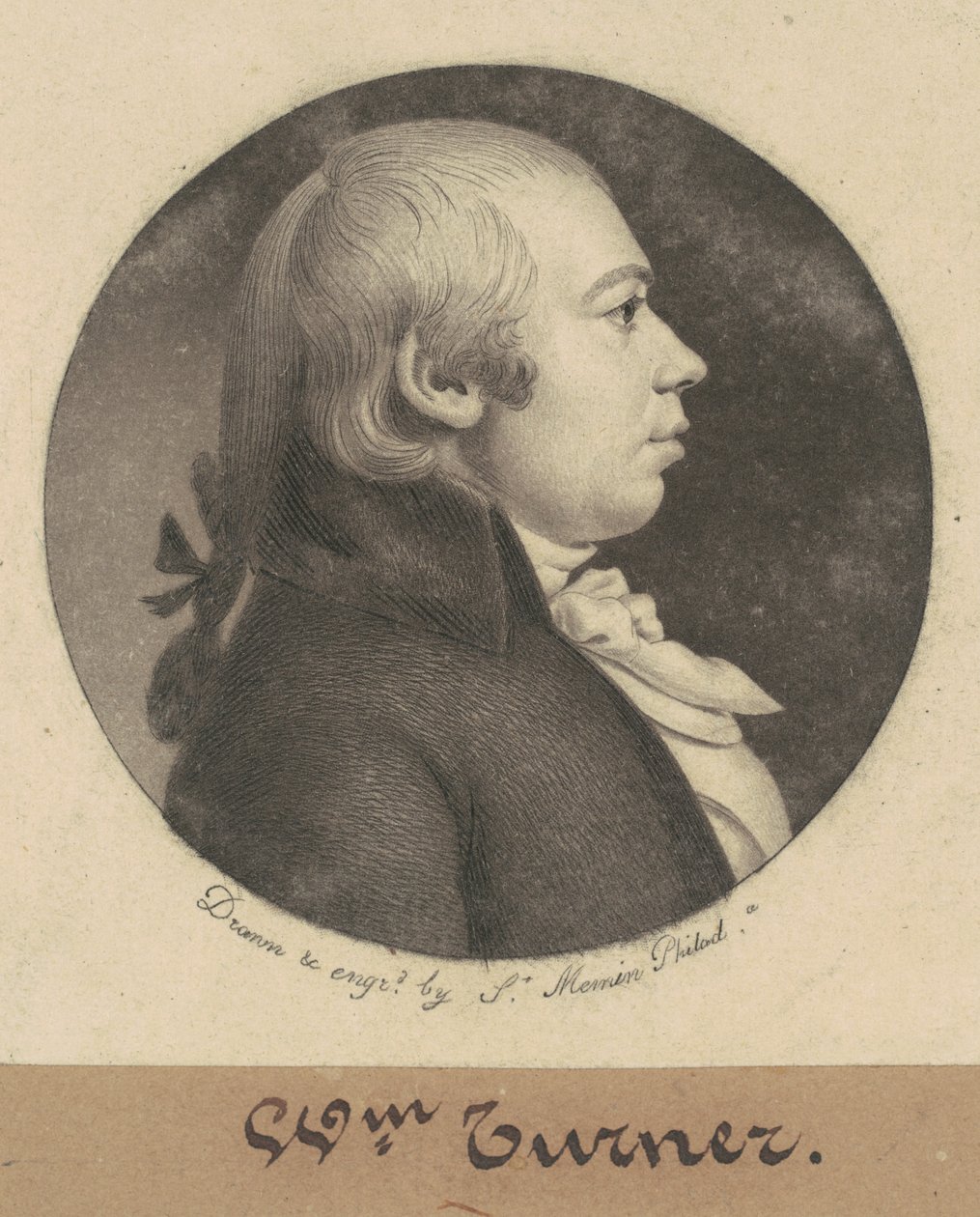 William Turner by Charles B. J. Févret de Saint Mémin