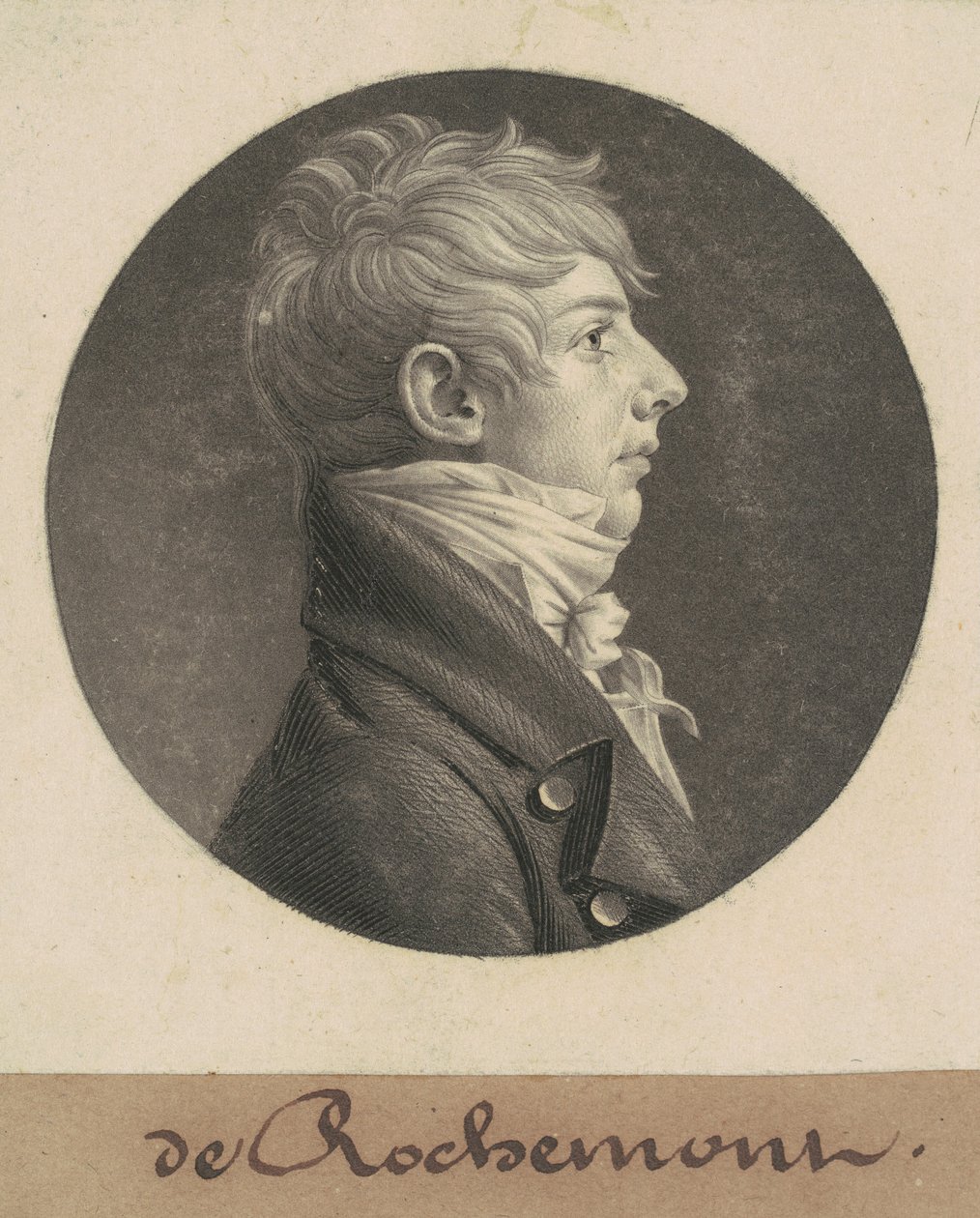 de Rochemont by Charles B. J. Févret de Saint Mémin