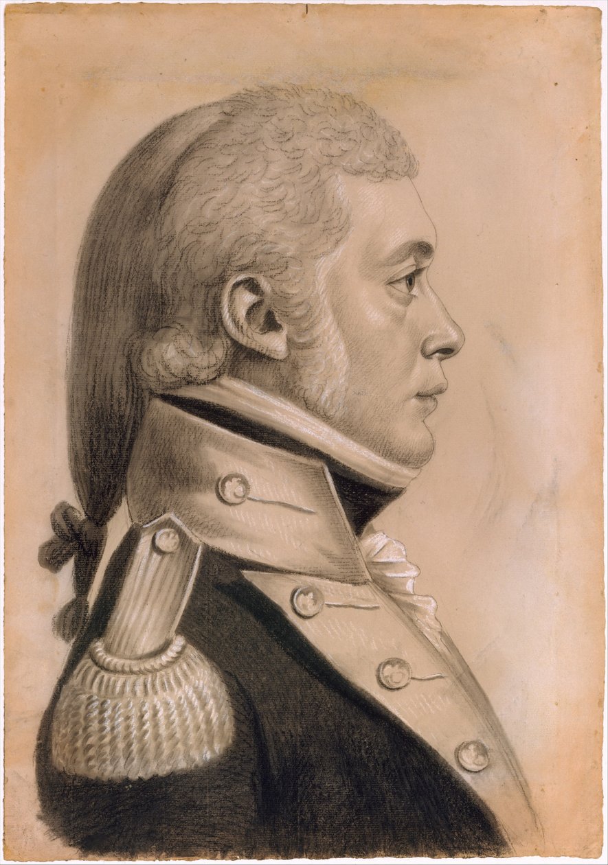 Dyer Sharp Wynkoop by Charles Balthazar Julien Févret de Saint-Mémin