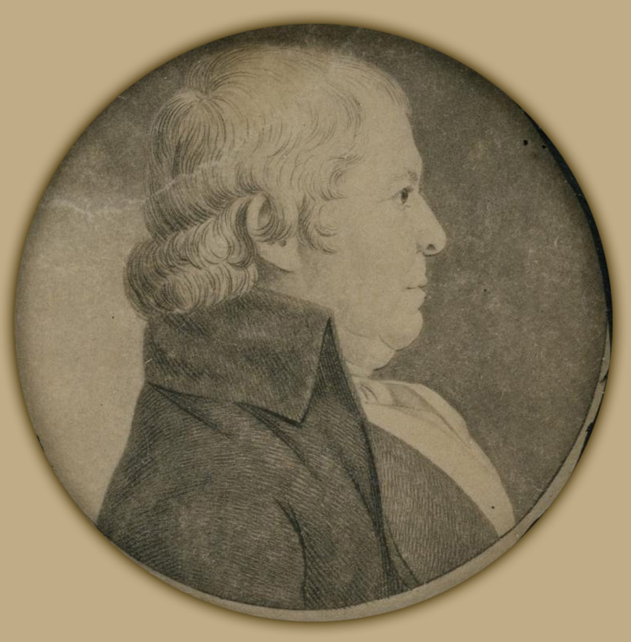 Portrait of Paul Revere, Jr by Charles Balthazar Julien Févret de Saint Mémin