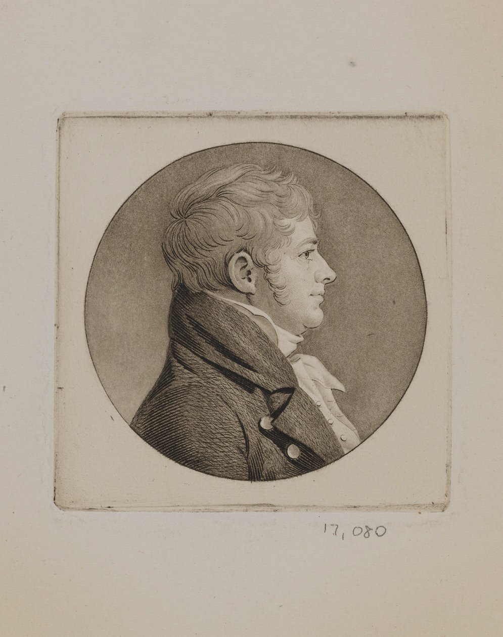 Judge Joseph Hopper Nicholson by Charles Balthazar Julien Févret de Saint Mémin