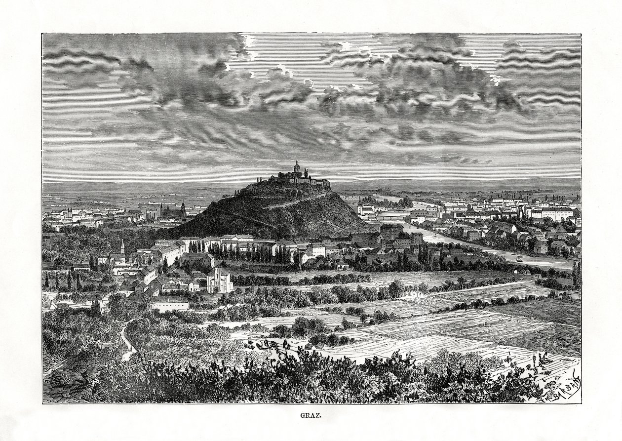 Graz, Austria, 1879 by Charles Barbant
