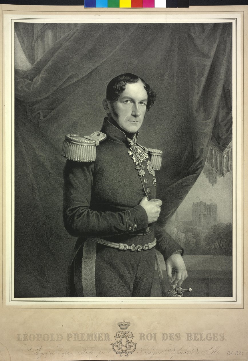 King Leopold I of the Belgians by Charles Baugniet