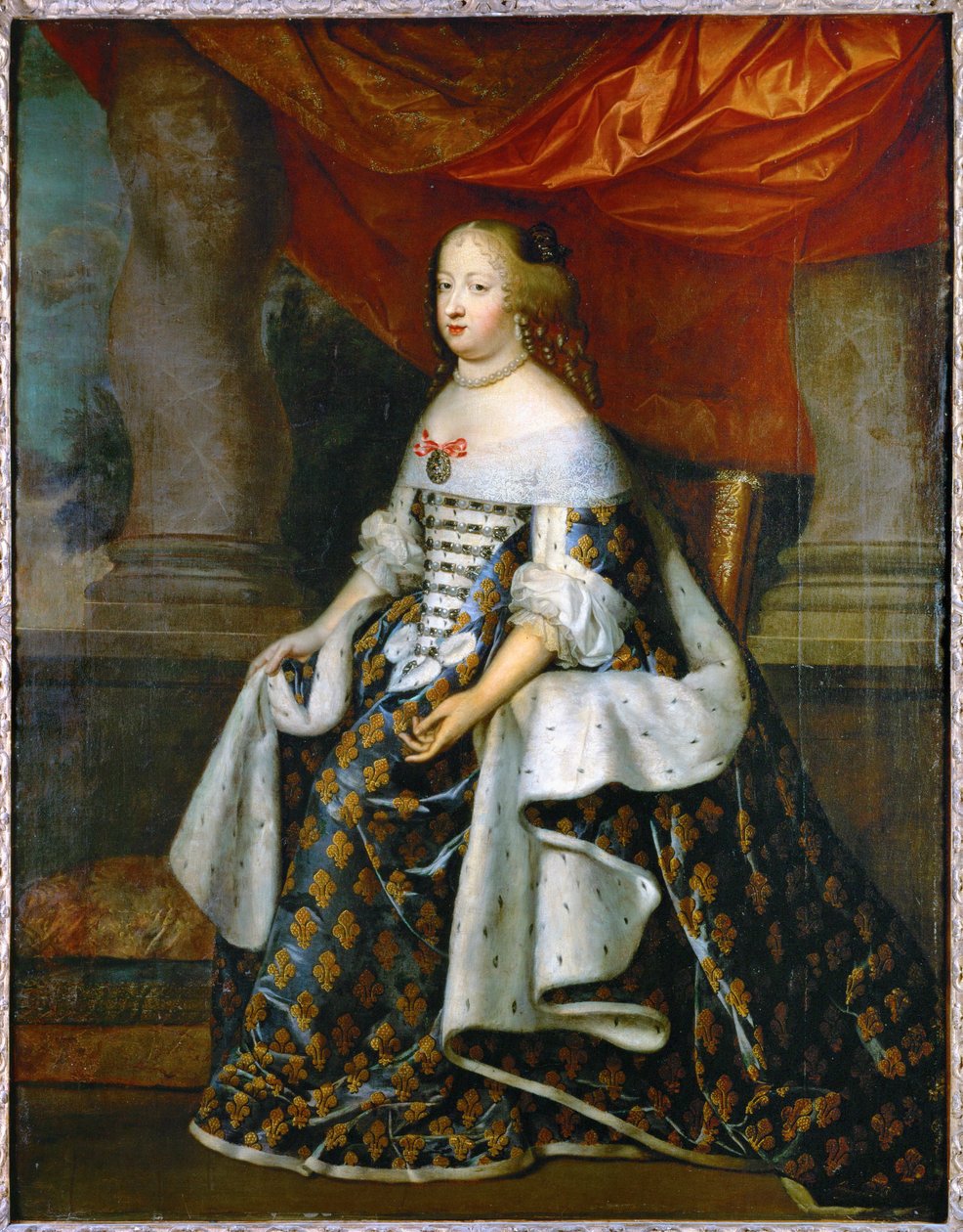 Marie Therese of Austria, Queen of France, Wife of Louis XIV by Charles Beaubrun