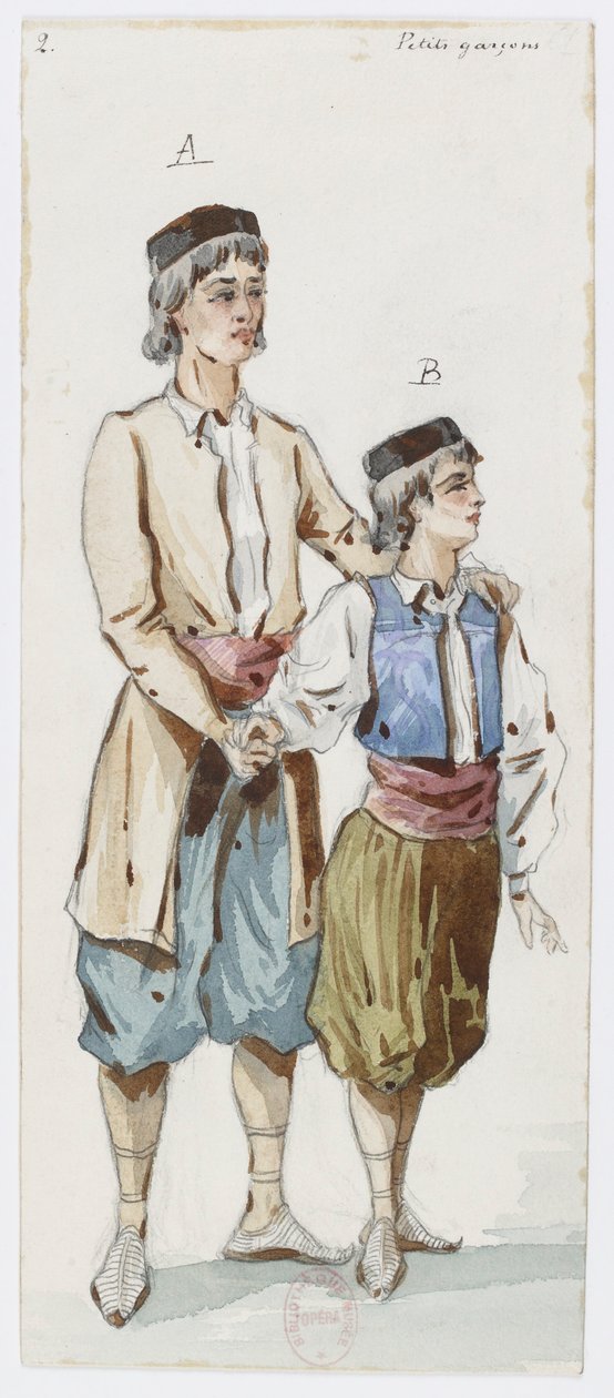 Holmès - The Black Mountain - Costume Designs by Charles Bianchini - 02. Little Boys by Charles Bianchini