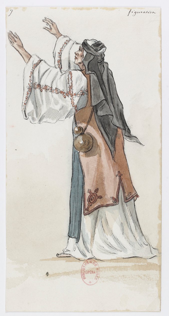 Holmès - The Black Mountain - Costume Designs by Charles Bianchini - 07. Figuration by Charles Bianchini