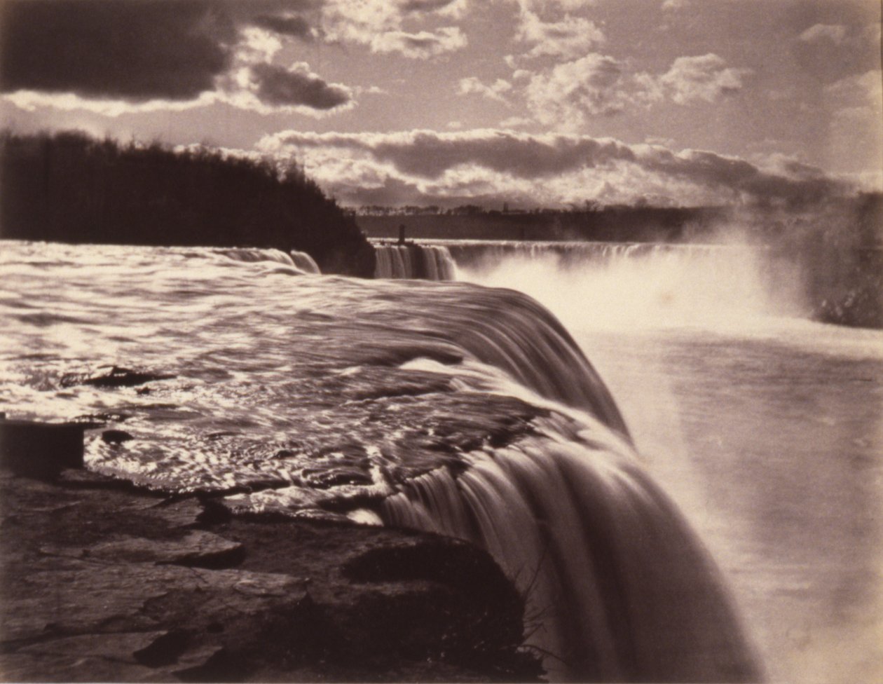 Niagara Falls, from the American Side by Charles Bierstadt