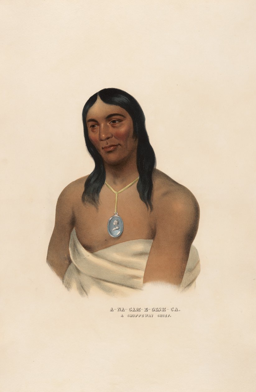 A-na-cam-e-gish-ca by Charles Bird King