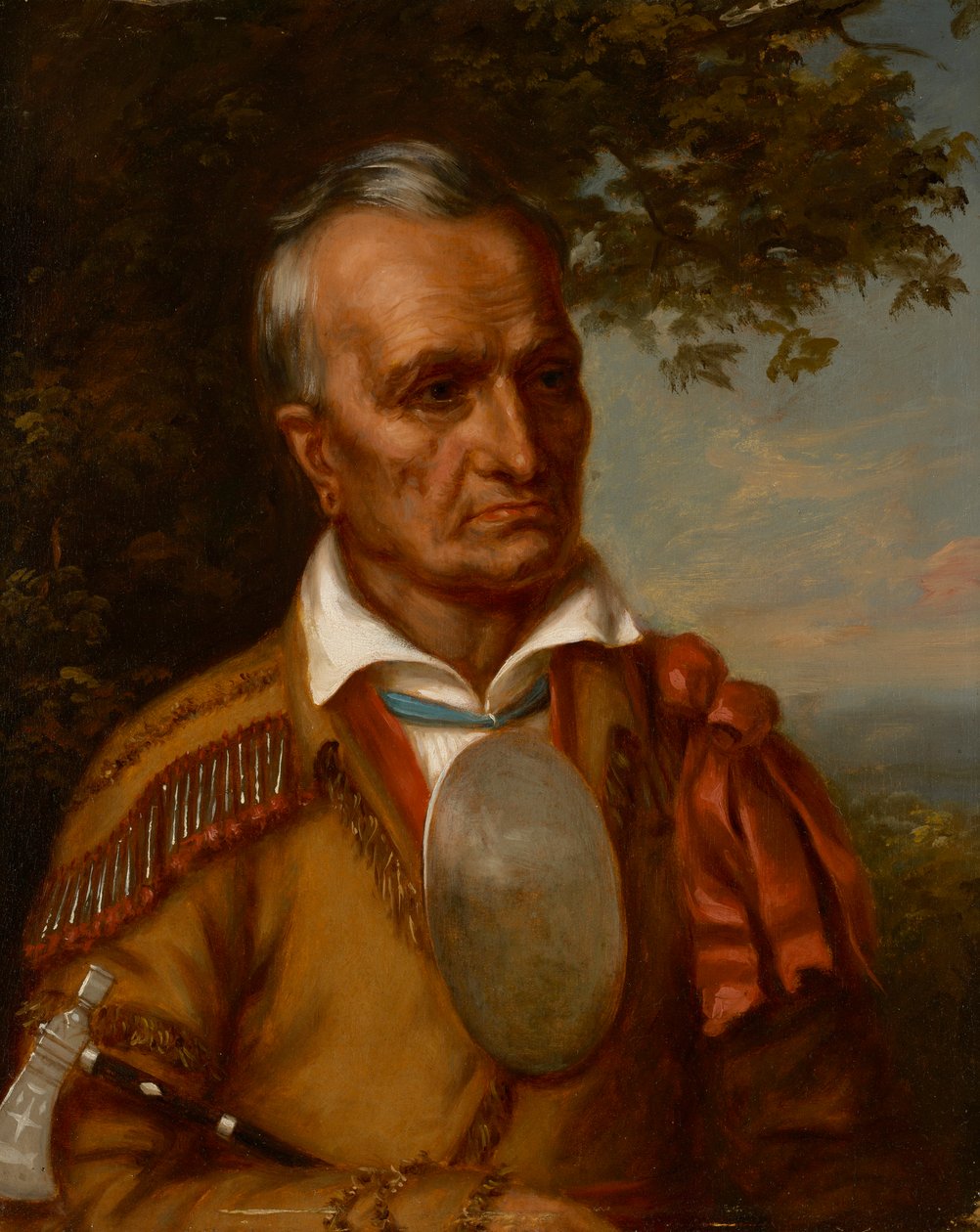 Red Jacket, Seneca Chief (Sagoyewatha) (ca. 1758-1830) by Charles Bird King