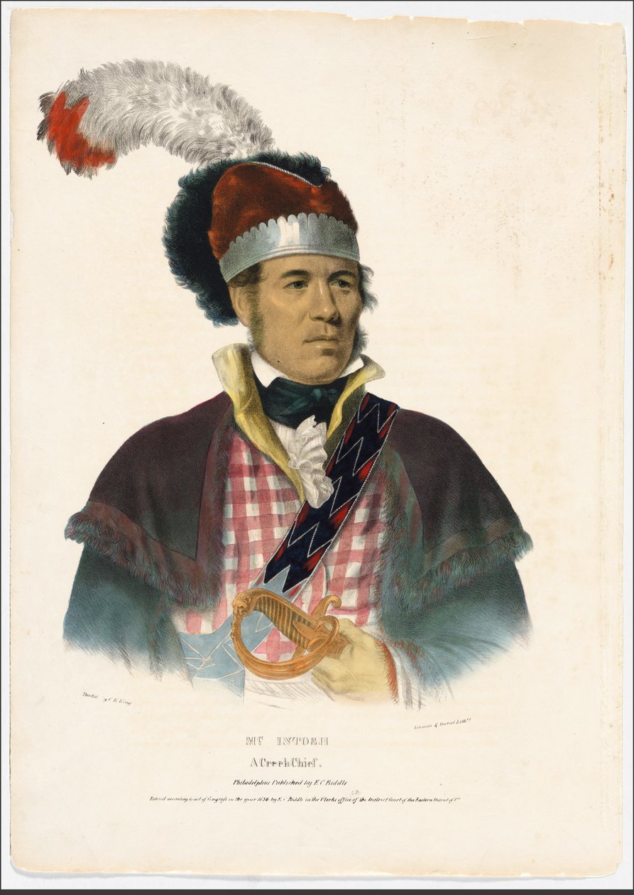 William McIntosh by Charles Bird King