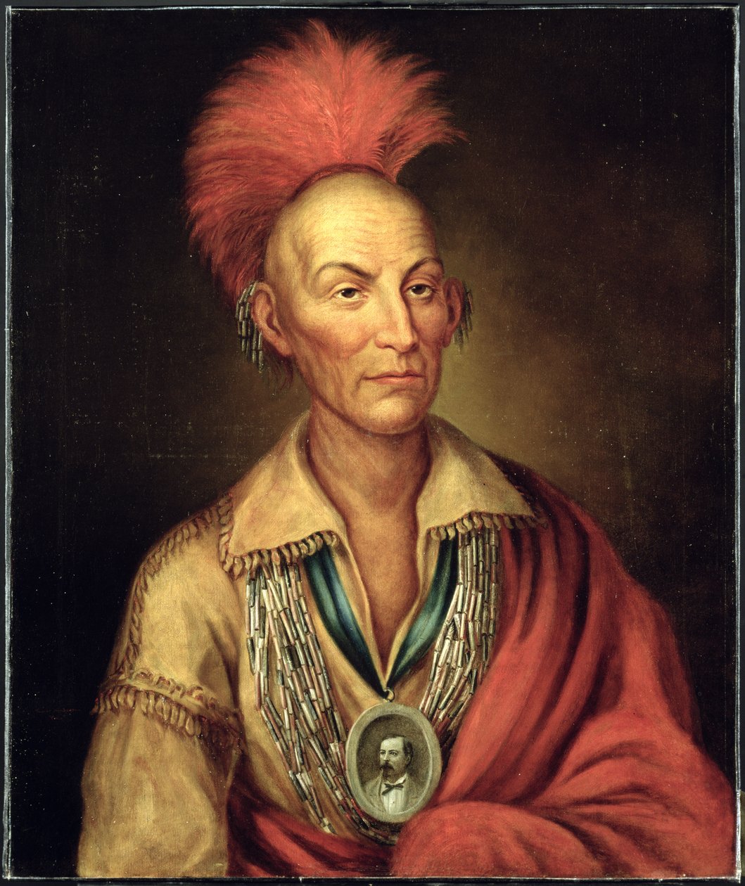 Portrait of Black Hawk (1767-1838) by Homer Henderson by Charles Bird after King