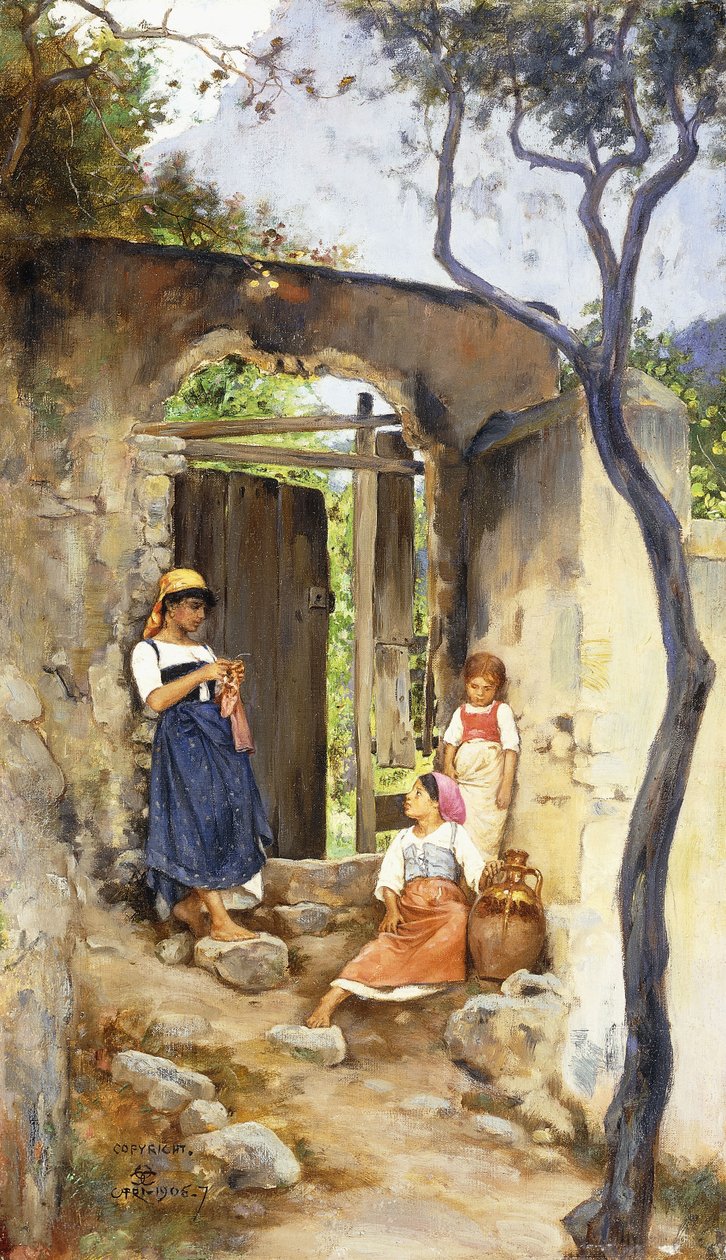 The Garden Door by Charles Caryl Coleman