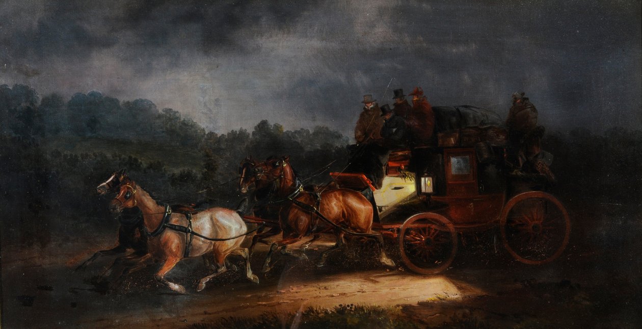 Leeds and London Royal Mail, c.1835 by Charles Cooper Henderson