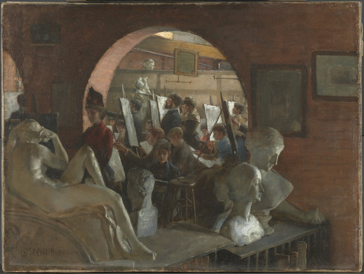 An Alcove in the Art Students