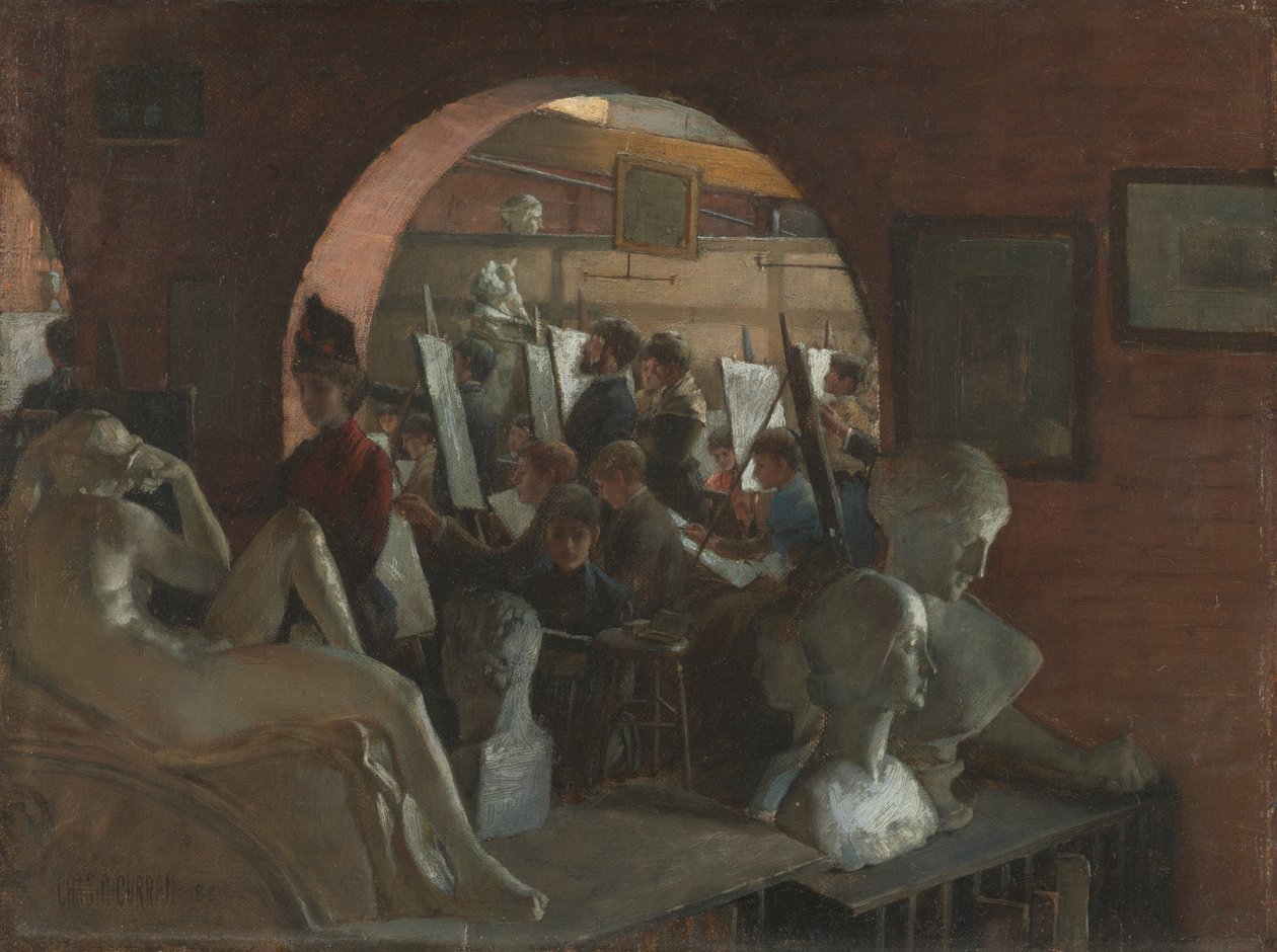 An Alcove in the Art Students