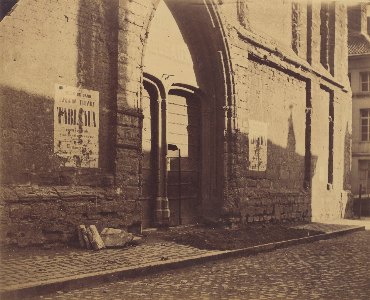 Doorway of Predikheevenkerk, Gent, Belgium by Charles D