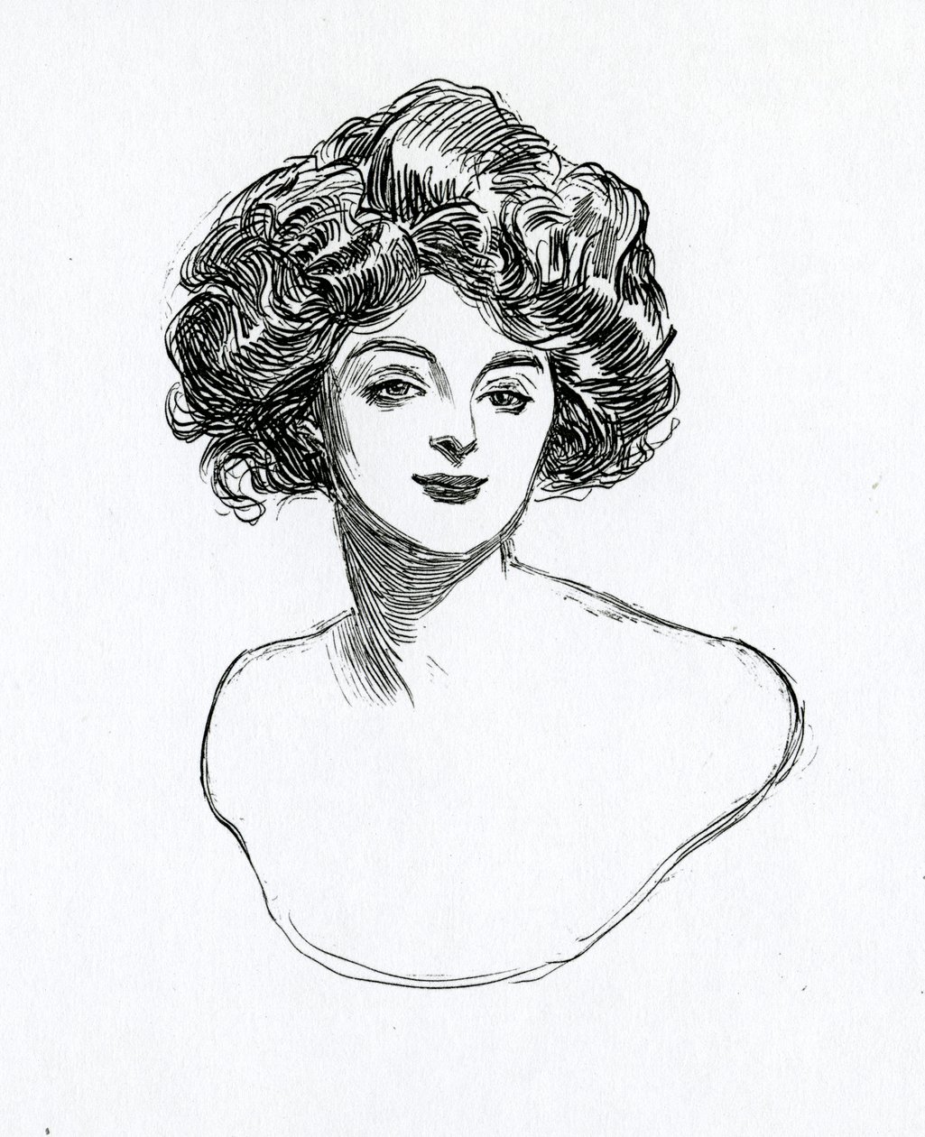 A Gibson Girl by Charles Dana Gibson