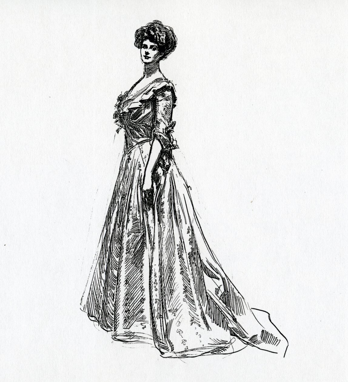 A Gibson Girl by Charles Dana Gibson