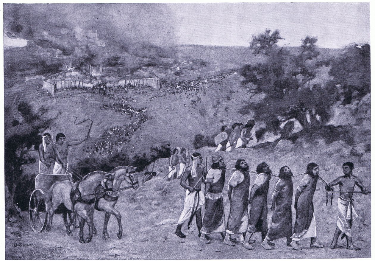 Egyptian Camp on the Mount of Olives, c.1920 by Charles Daniel Ward