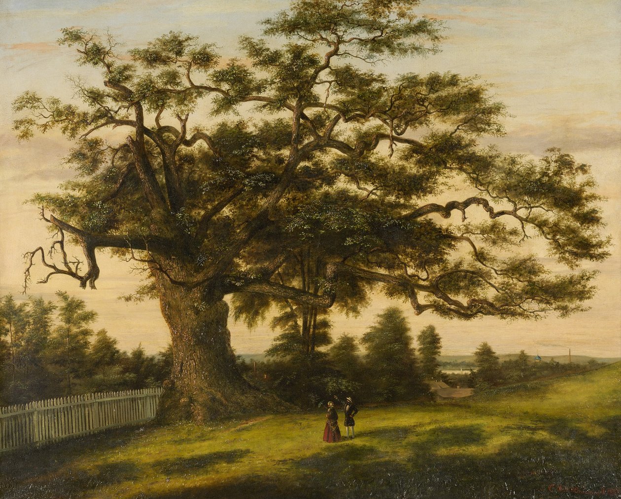 The Charter Oak by Charles de Wolf Brownell