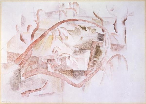 Bermuda - Rooftops by Charles Demuth