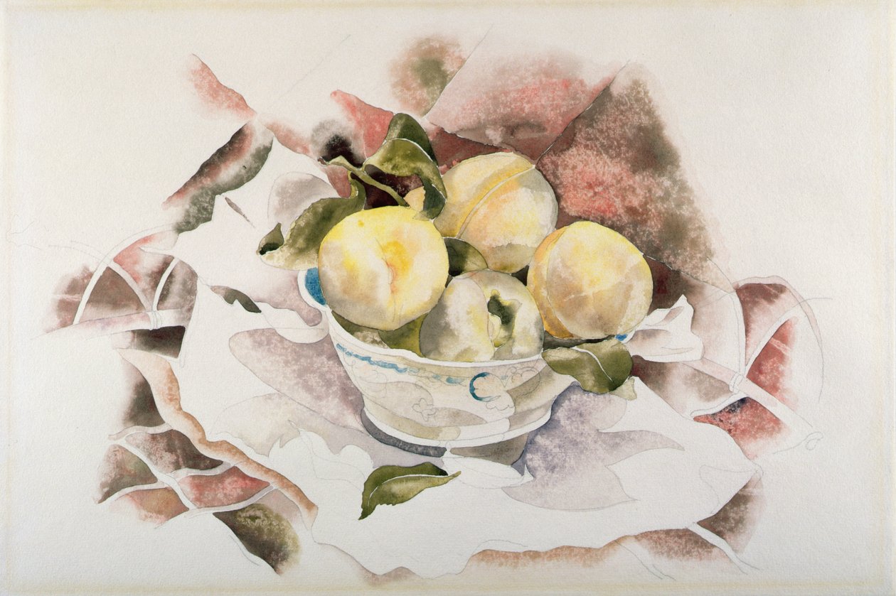 Still Life, Peaches, c.1922 by Charles Demuth
