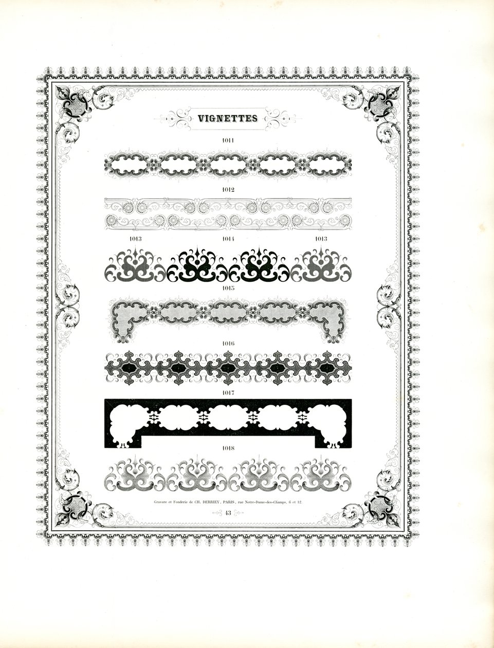 Decorative Chain Patterns and Ornamental Borders
