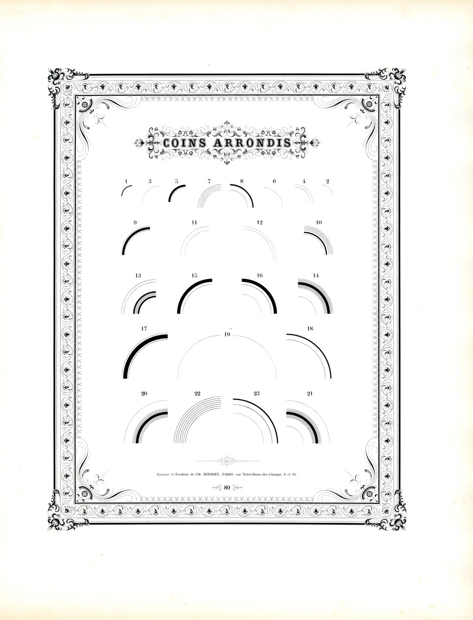 Rounded Corner Elements by Charles Derriey