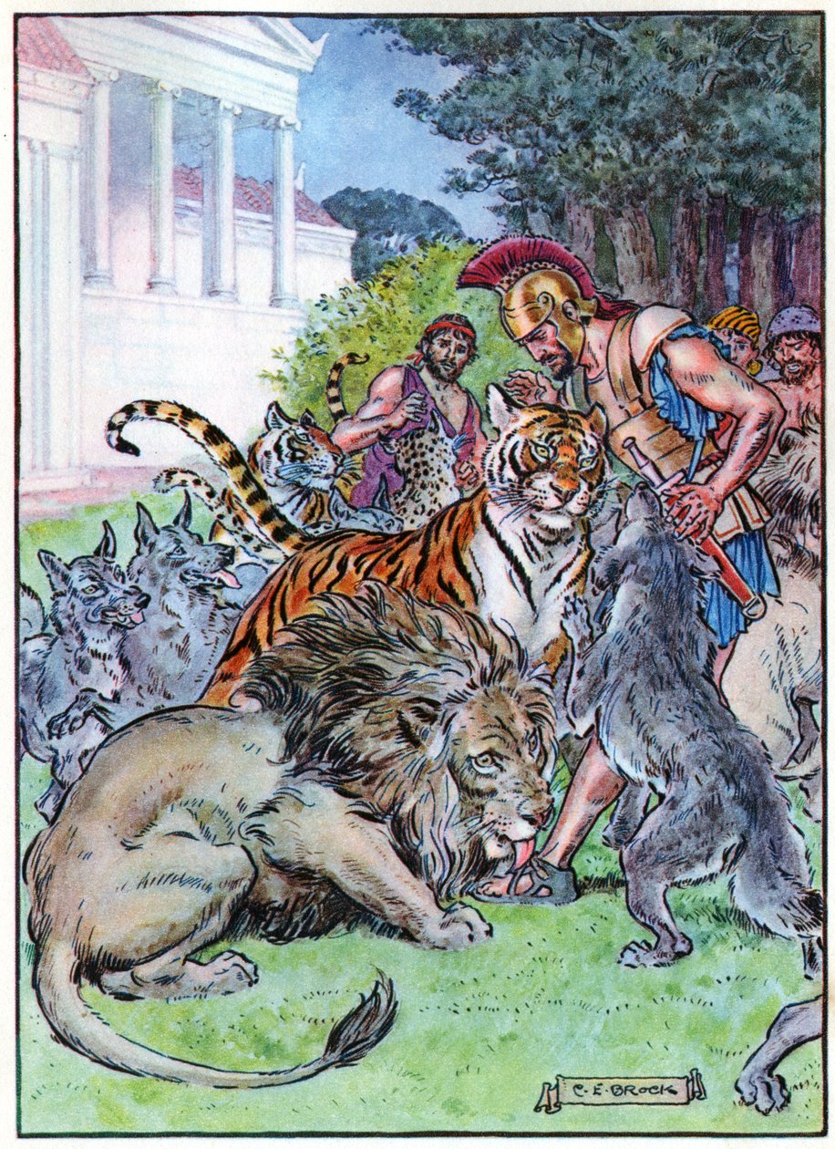 Eurylochus and the Lions, from 