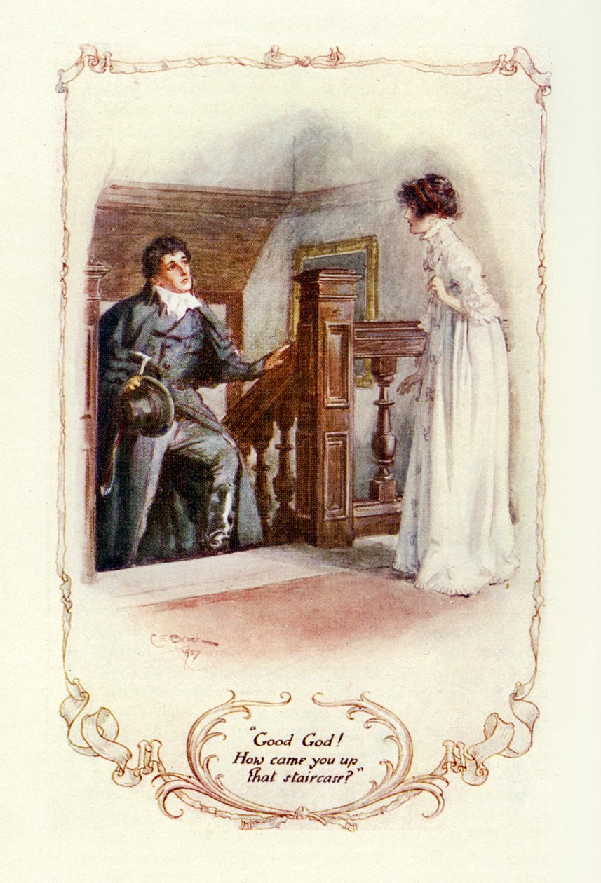 Good God! How Came You Up That Staircase? by Charles Edmund Brock