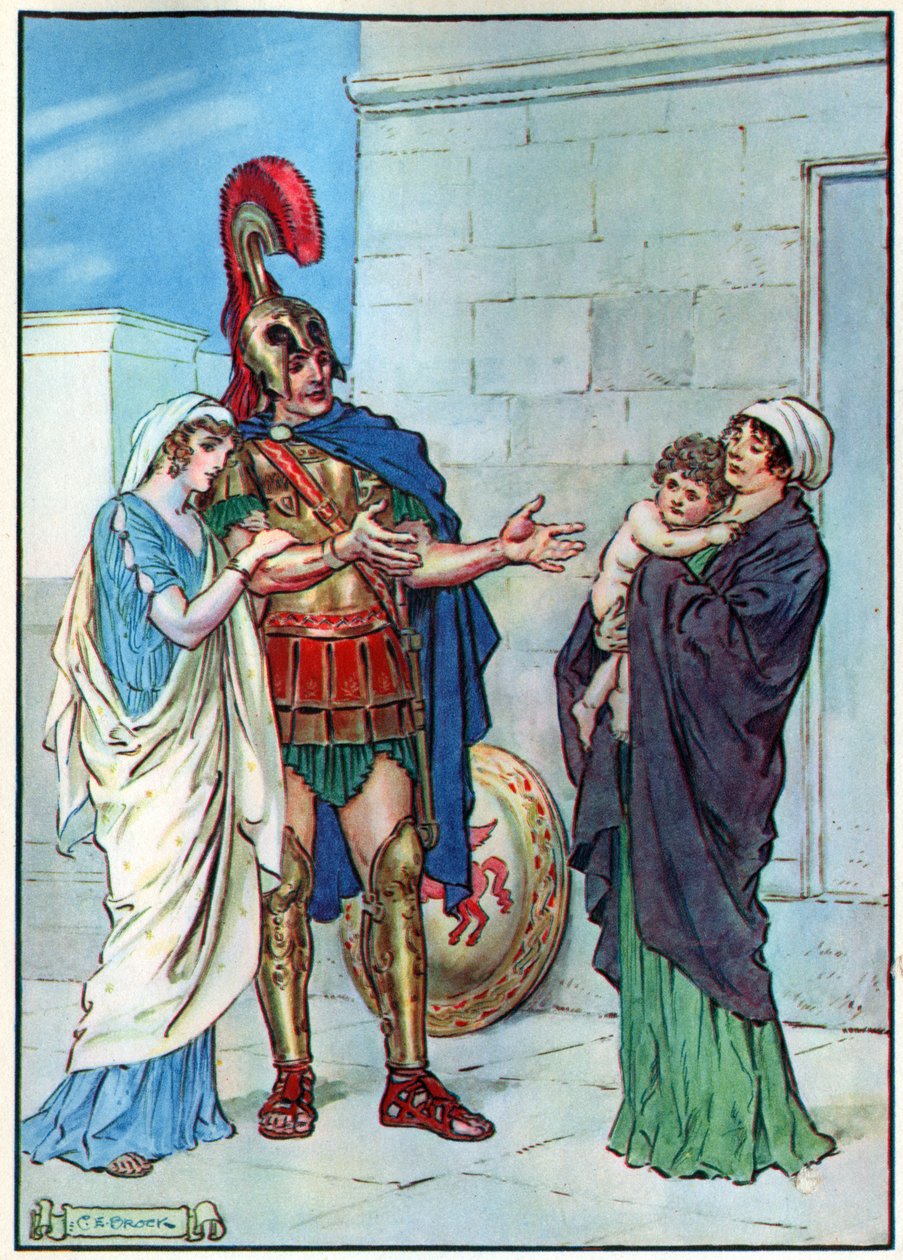 Hector and Andromache, from 