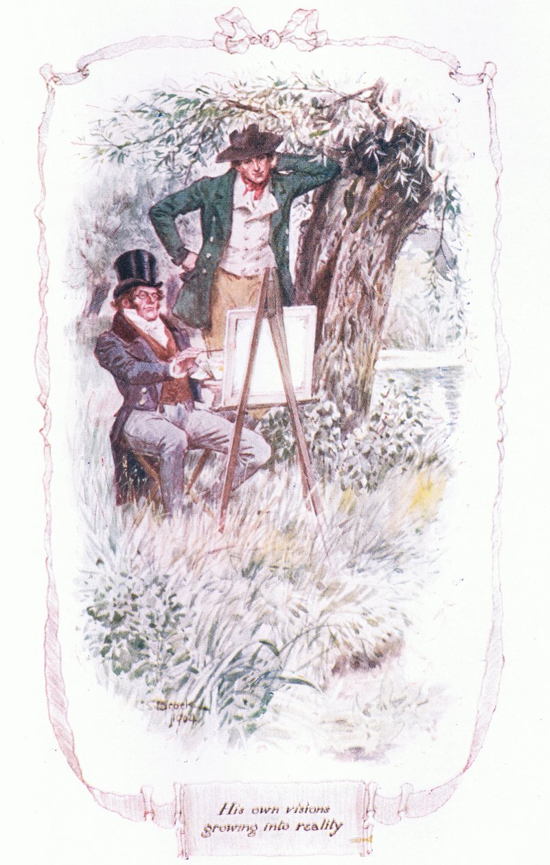 His Own Visions Growing into Reality by Charles Edmund Brock