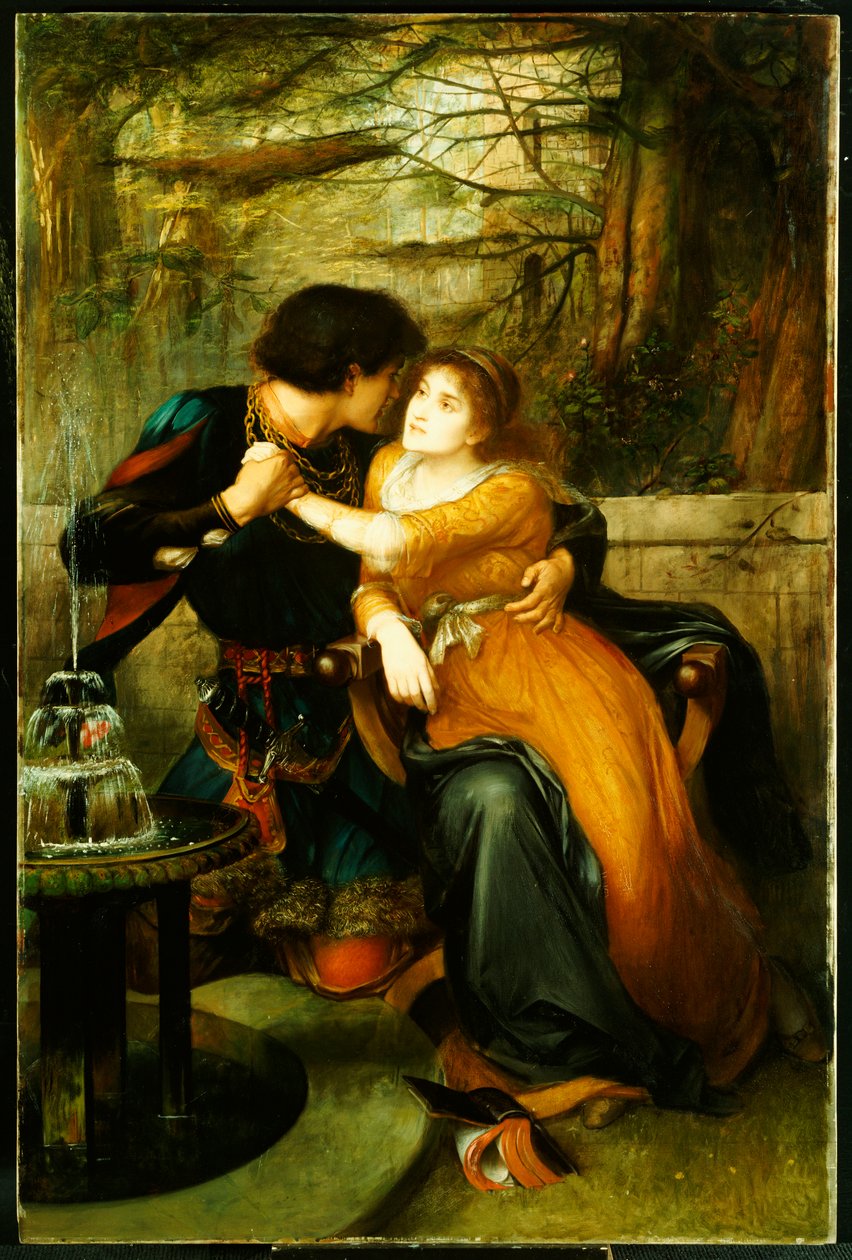 Paolo and Francesca by Charles Edward Halle