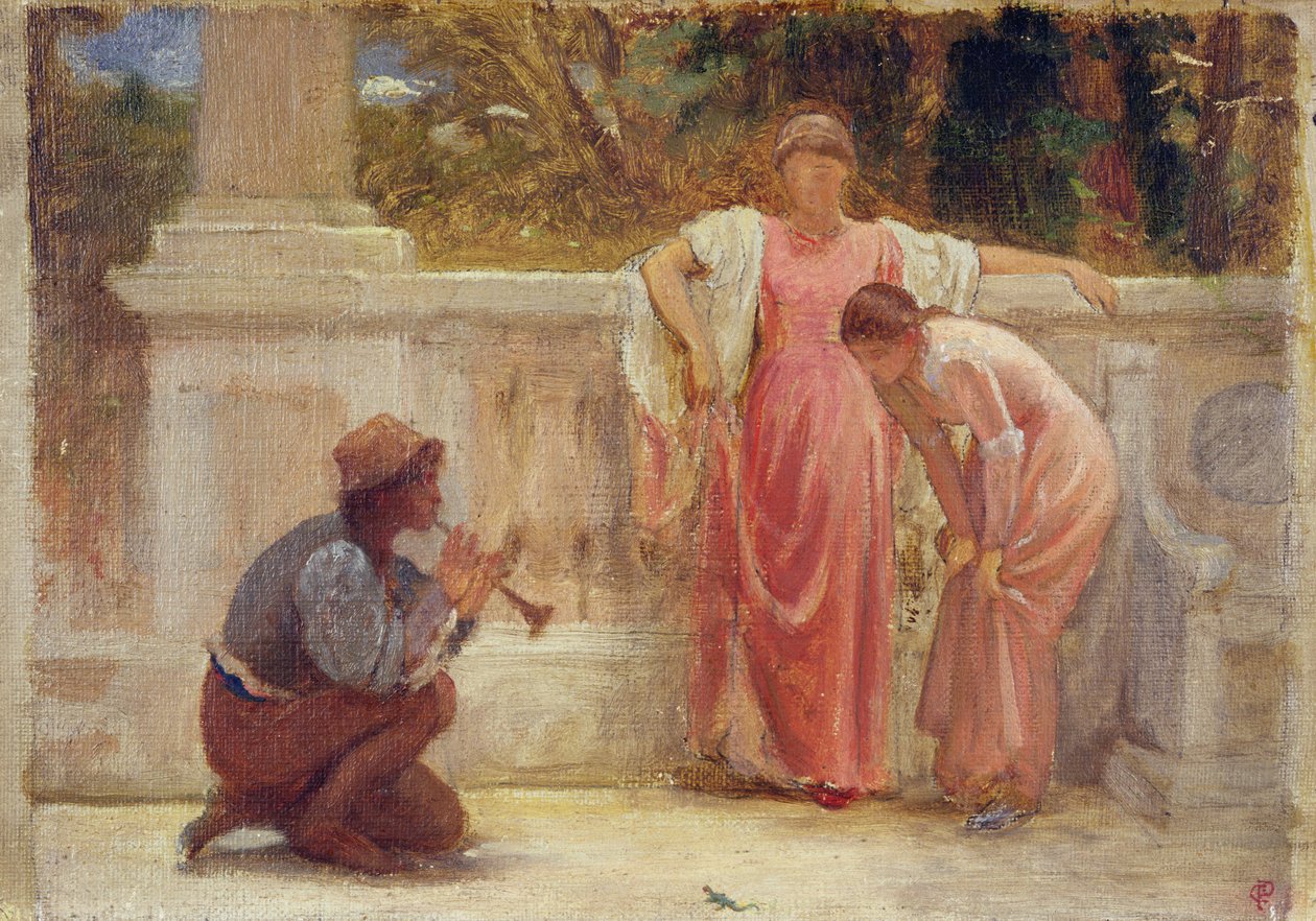 The Green Lizard, 1902 by Charles Edward Perugini