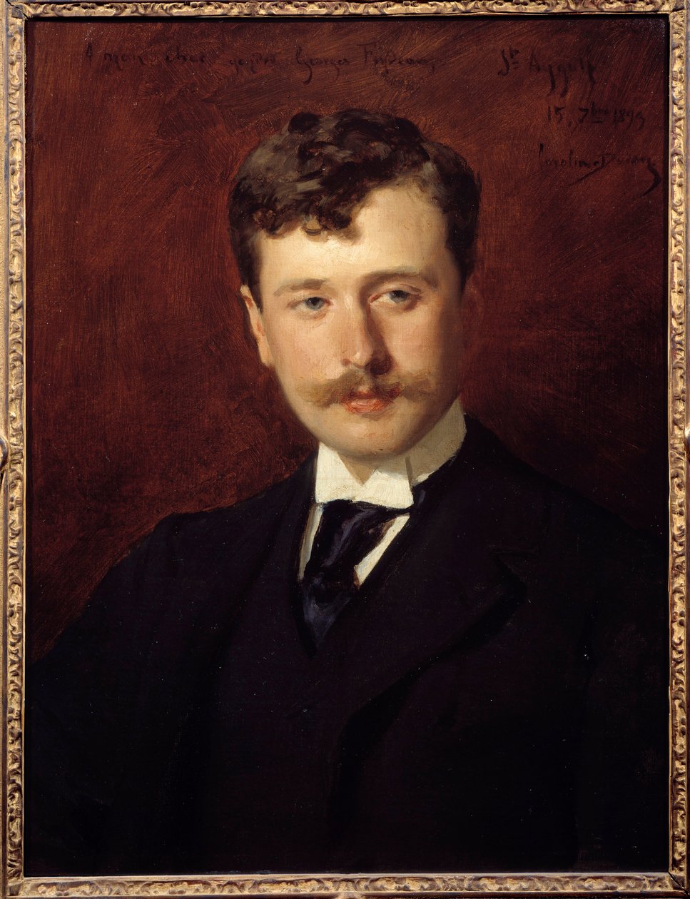 Portrait of Georges Feydeau, dramatic author by Charles Emile Auguste Carolus Duran